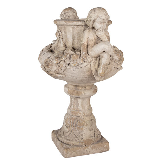 Clayre &amp; Eef | Bloempot Binnen Beige 40x32x55 cm | 6MG0137