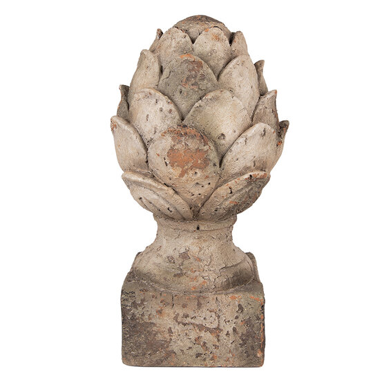 Clayre &amp; Eef | Decoratie Ornament Beige &oslash; 19x35 cm | 6MG0141