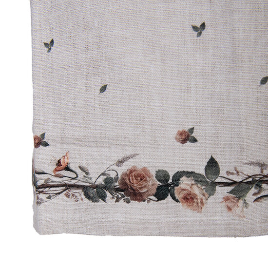 Clayre &amp; Eef | Keukenschort Beige Bruin 70x85 cm | NLE41