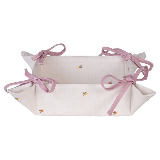 Clayre &amp; Eef | Broodmand Beige Bruin 35x35x8 cm | EWC47