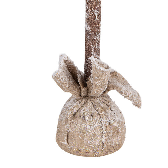 Clayre &amp; Eef | Kunstkerstboom Groen Bruin &oslash; 19x97 cm | 50848