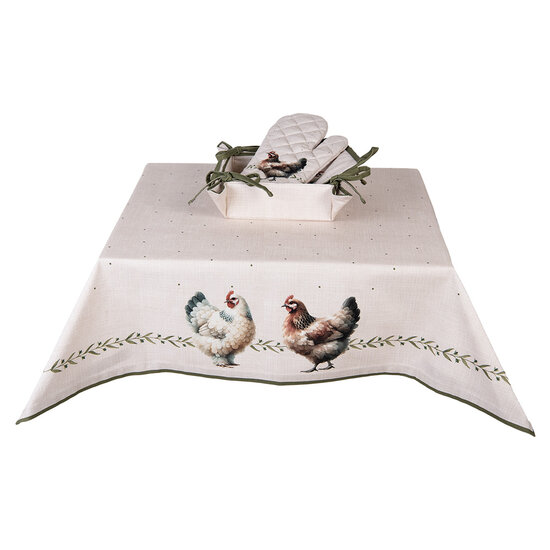 Clayre &amp; Eef | Ovenwant Beige Bruin 18x30 cm | BYC44