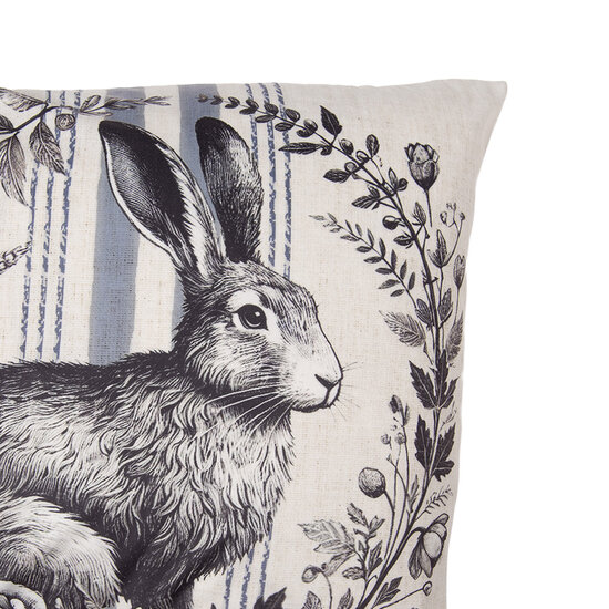 Clayre &amp; Eef | Kussenhoes Beige Bruin 45x45 cm | KT021.444