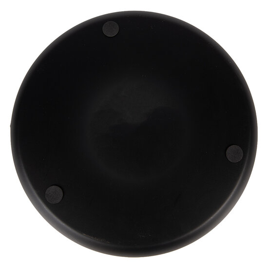 Clayre &amp; Eef | Decoratie Schaal Grijs Rood &oslash; 28x3 cm | 66416