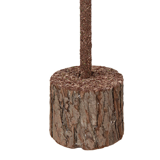 Clayre &amp; Eef | Kunstkerstboom Groen Wit &oslash; 10x48 cm | 66432