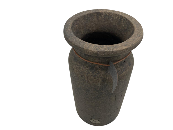 Brynxz kruikfles - vaas Cylinder Neck Majestic bruin 32 x 17 cm