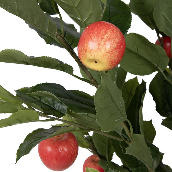 Clayre &amp; Eef | Decoratie Appelboom Groen Rood 30x30x150 cm | 5PL0217