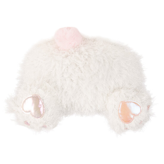 Clayre &amp; Eef | Kussen Konijn Wit Roze 38x14x27 cm | TW0634