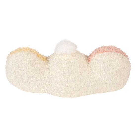 Clayre &amp; Eef | Kussen Konijn Wit Roze 36x12x20 cm | TW0635