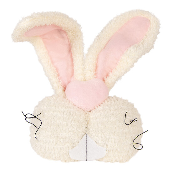 Clayre &amp; Eef | Kussen Konijn Beige Roze 18x10x35 cm | TW0636