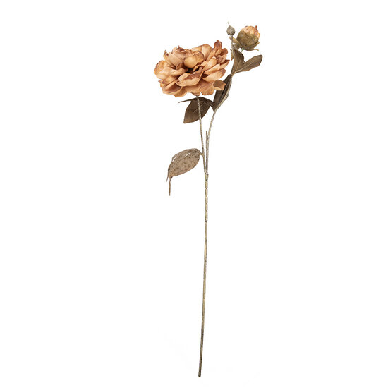 Clayre &amp; Eef | Decoratie tak met bloemen Bruin Groen 14x17x73 cm | 5PL0243BE