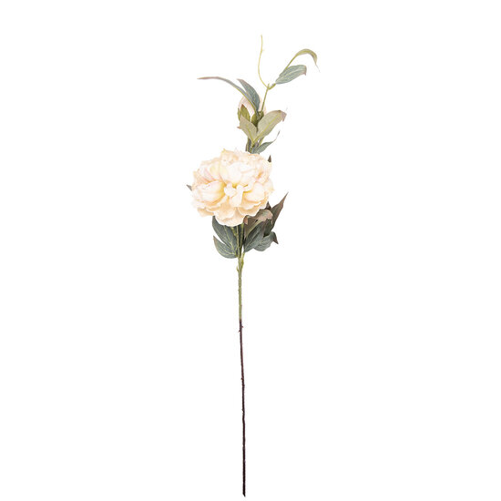 Clayre &amp; Eef | Decoratie tak met bloemen Beige Groen 14x14x78 cm | 5PL0244BE