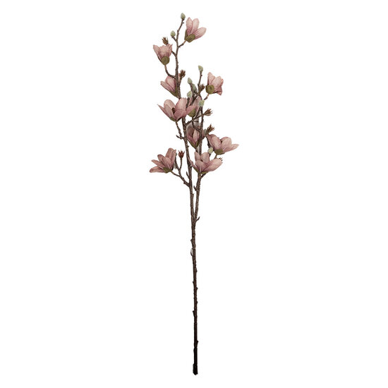 Clayre &amp; Eef | Decoratie tak met bloemen Roze Bruin 12x15x92 cm | 5PL0255P