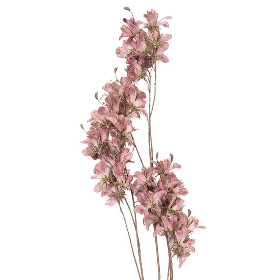 Clayre &amp; Eef | Decoratie tak met bloemen Paars Bruin 14x16x120 cm | 5PL0263PA