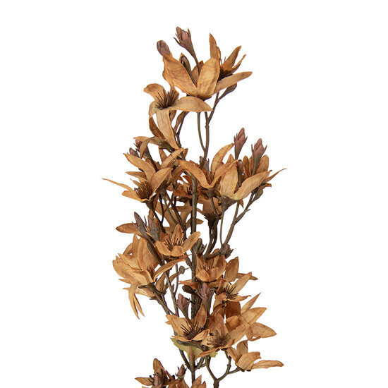Clayre &amp; Eef | Decoratie tak met bloemen Bruin Groen 10x10x95 cm | 5PL0265Y