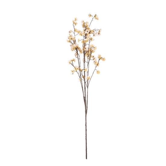 Clayre &amp; Eef | Decoratie tak met bloemen Beige Bruin 15x15x135 cm | 5PL0269BE