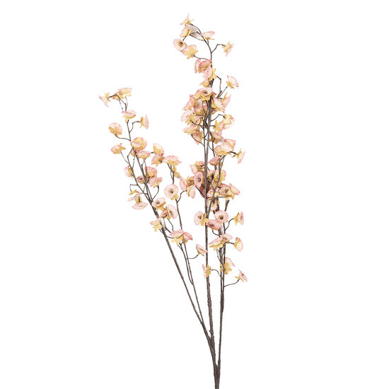 Clayre &amp; Eef | Decoratie tak met bloemen Roze Bruin 15x15x135 cm | 5PL0269P