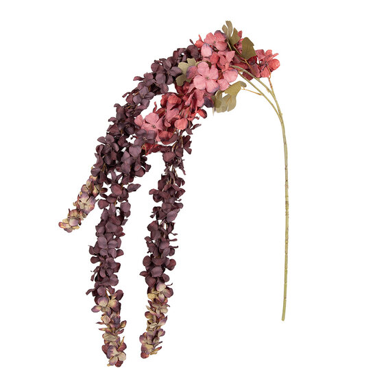 Clayre &amp; Eef | Decoratie tak met bloemen Paars Groen 14x14x135 cm | 6PL0415PA