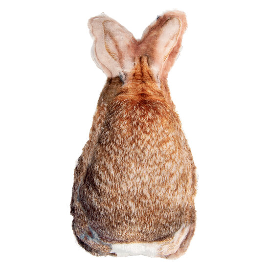 Clayre &amp; Eef | Kussen Konijn Bruin 16x5x32 cm | TW0626