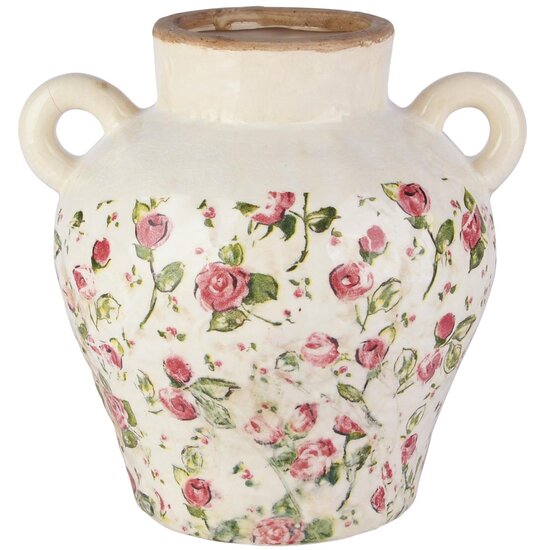 Dekoratief | Kruik 'Blooming Business', keramiek, 20x18x20cm | A260109