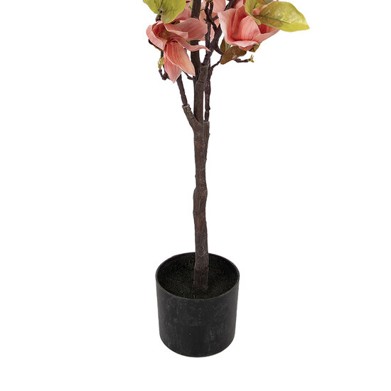 Clayre &amp; Eef | Decoratie Magnolia boom Oranje Groen 120 cm | 5PL0208O