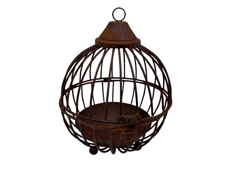 metalen-ornament-roestbruin-sobere-woonstijl-21cm-home-sweet-home