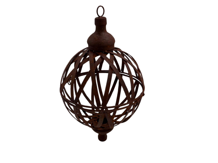Ornament hang Rusty decoratief roest bruin 26 cm  x 18 cm | 125071 | Home Sweet Home | Stoer &amp; Sober Woonstijl