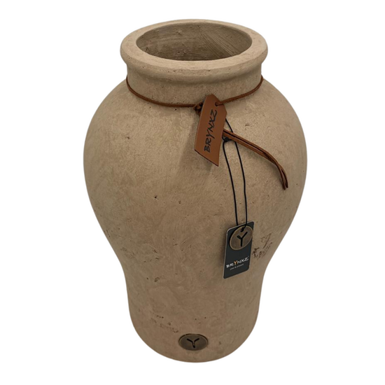 BRYNXZ Vaas Allure Majestic Taupe - Leather Rope - Medium 34 x 22 cm