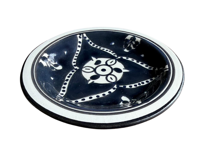 Set van 6 bordjes Black Fond &Oslash; 13 cm | PB.BF.12 | Dishes &amp; Deco