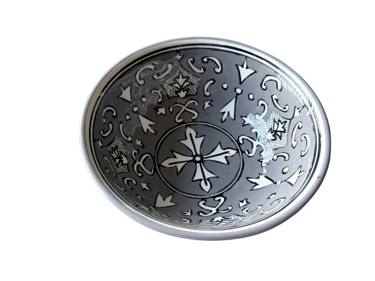 Saladier &Oslash; 15,5 cm Nejma Gris - Handgemaakt | Dishes &amp; Deco