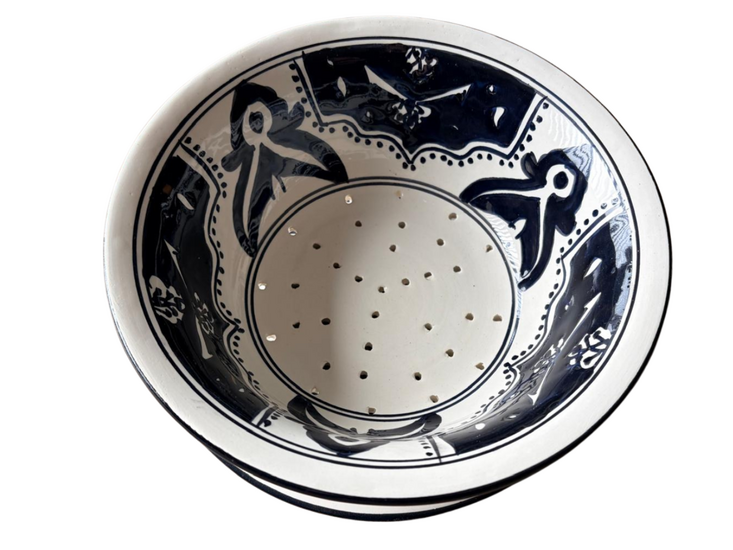 Fruittest Black Fond - &Oslash; 21 cm - Handgemaakt - Dishes &amp; Deco