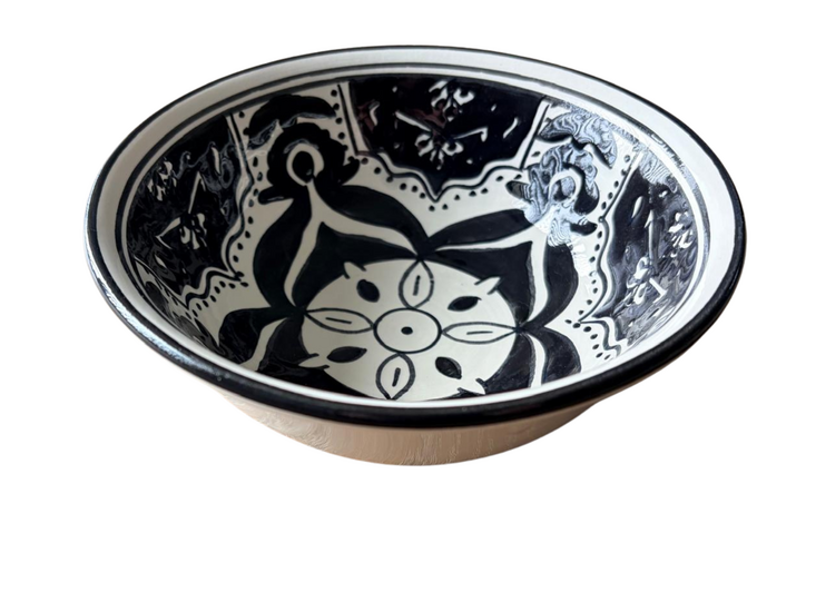 Saladier &Oslash; 15,5 cm Black Fond - Handgemaakt | Dishes &amp; Deco