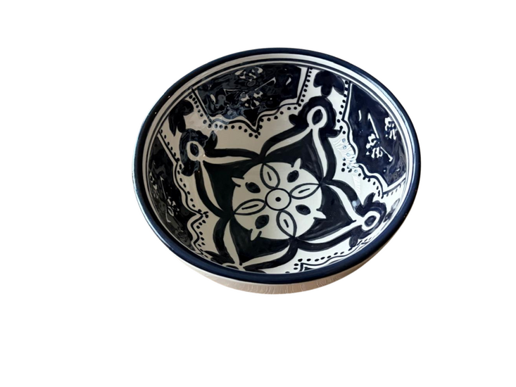 Schaaltje tapas  &Oslash; 16 cm Black Fond - Handgemaakt | Dishes &amp; Deco