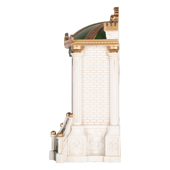 Clayre &amp; Eef | Muziekdoos met LED Groen Goudkleurig 22x11x23 cm / 3xAA | 6PR6186