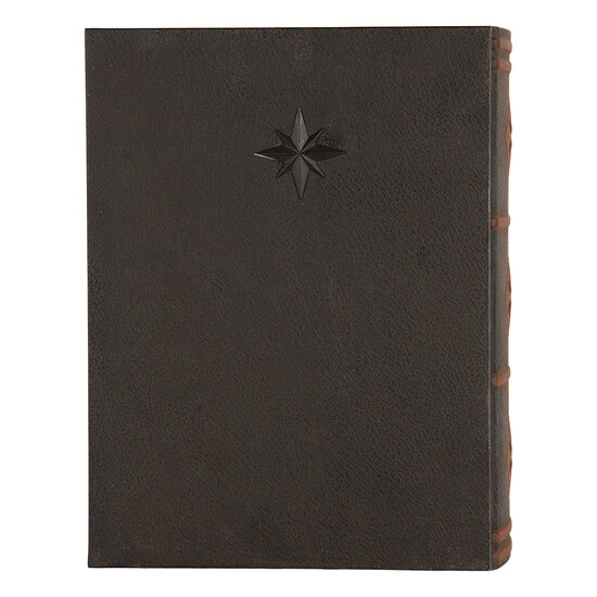 Clayre &amp; Eef | Muziekdoos met LED Grijs Bruin 17x7x22 cm / 3xAA | 6PR6189