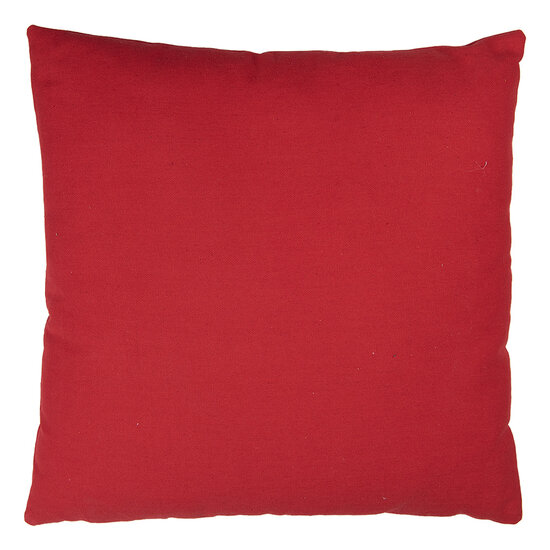 Clayre &amp; Eef | Kussen gevuld Rood Wit 45x5x45 cm | KG023.169