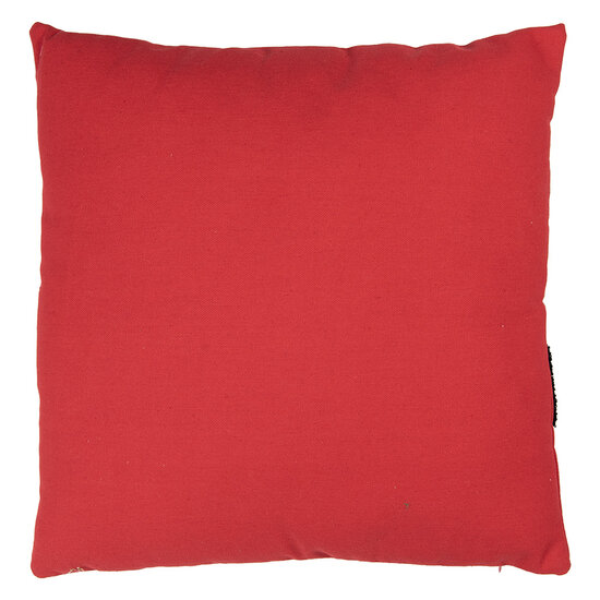 Clayre &amp; Eef | Kussen gevuld Rood Wit 45x5x45 cm | KG023.171
