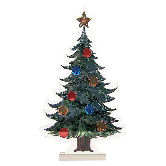 Clayre &amp; Eef | Infinity Lamp Groen Wit 38x7x67 cm | 5LMPI0001