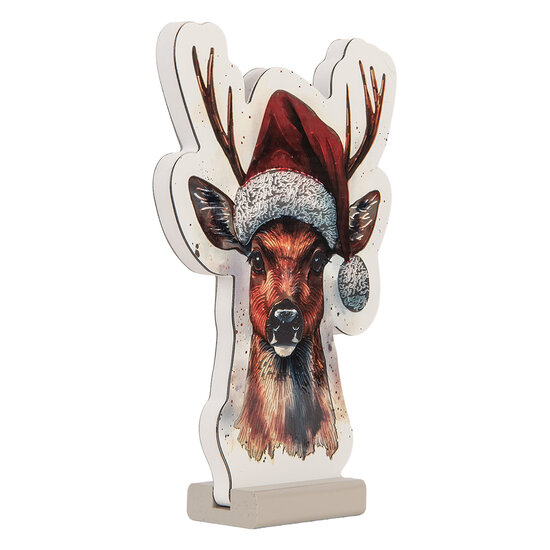 Clayre &amp; Eef | Infinity Lamp Bruin Rood 16x5x25 cm | 6LMPI0002