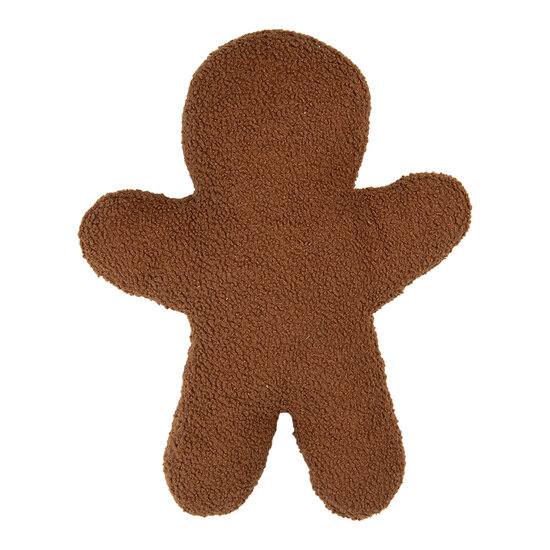 Clayre &amp; Eef | Kussen gevuld Bruin Wit 35x5x44 cm | KG035.011