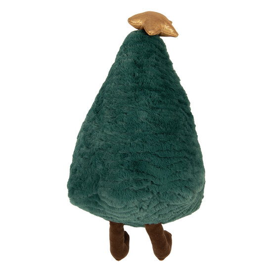 Clayre &amp; Eef | Kussen gevuld Groen Bruin 20x10x32 cm | KG035.022
