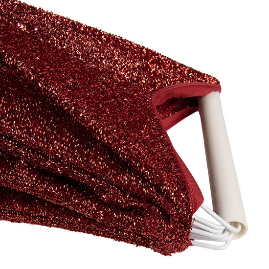 Clayre &amp; Eef | Kerstdecoratie Ster Rood 70x10x70 cm | 6PA0532R