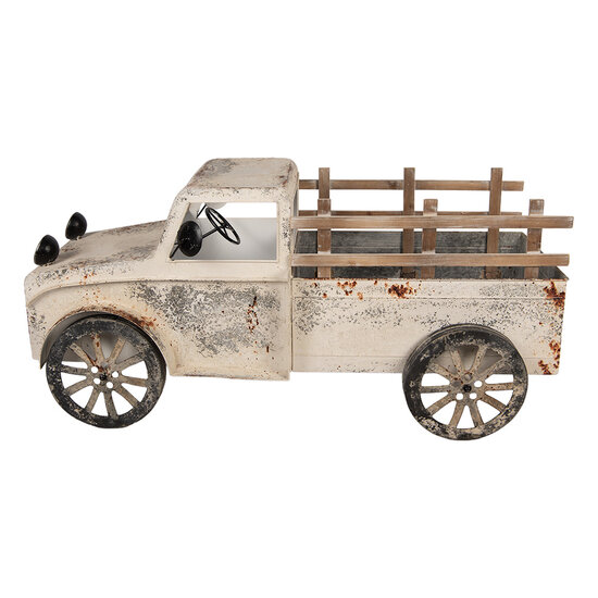 Clayre &amp; Eef | Decoratie Model Truck Beige 122x51x57 cm | 50919