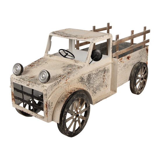 Clayre &amp; Eef | Decoratie Model Truck Beige 122x51x57 cm | 50919