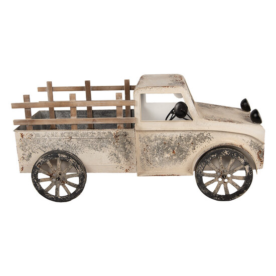 Clayre &amp; Eef | Decoratie Model Truck Beige 122x51x57 cm | 50919
