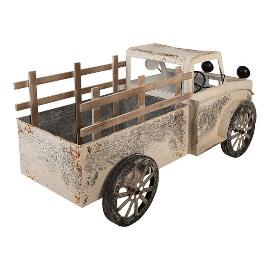 Clayre &amp; Eef | Decoratie Model Truck Beige 122x51x57 cm | 50919