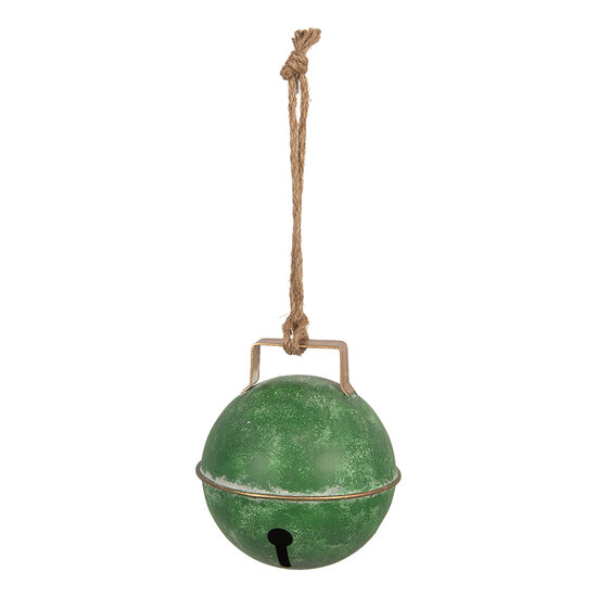 Clayre &amp; Eef | Bel Decoratief Groen Bruin &oslash; 16x18 cm | 6Y6165