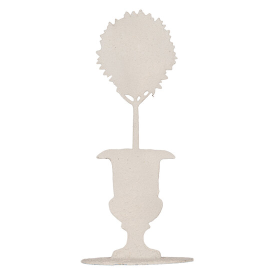 Clayre &amp; Eef | Decoratie Bloempot Rood 7x10x22 cm | 6Y6188