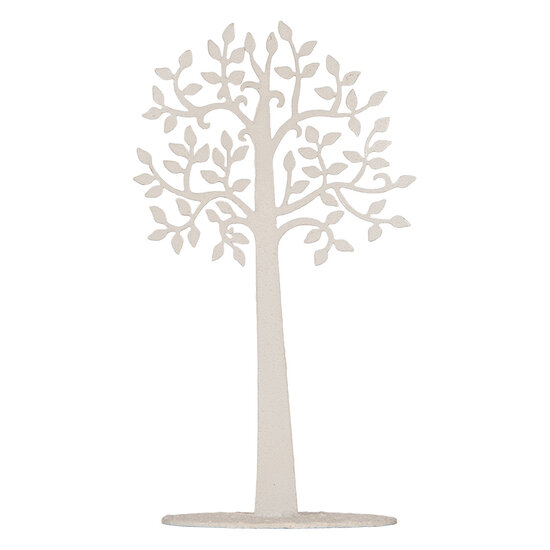 Clayre &amp; Eef | Decoratie boom Rood 12x10x21 cm | 6Y6189