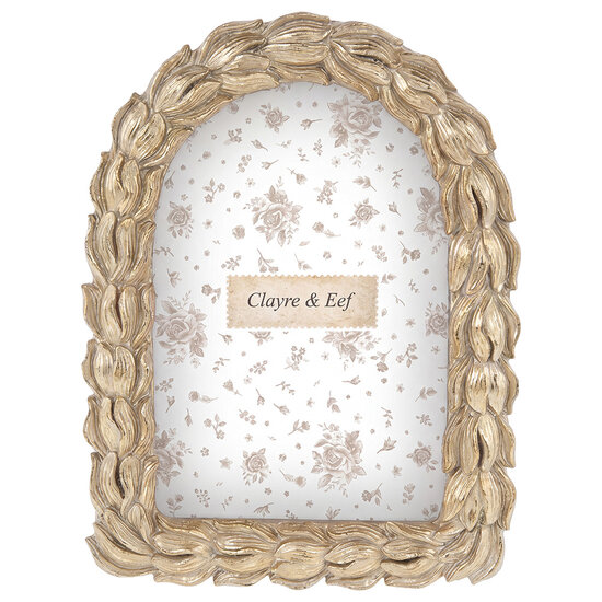 Clayre &amp; Eef | Fotolijst Goudkleurig 14x2x19 cm / 10x15 cm | 2F1420